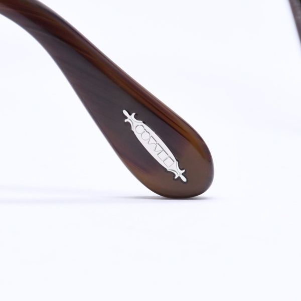 OLIVER PEOPLES オリバーピープルズ × ベルルティ プア ベルルティ シェルドレイク レザー OV5036SQ ブラック ダークブラウン 49□22 145 美品 中古 4a005953