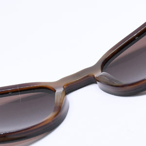 OLIVER PEOPLES オリバーピープルズ × ベルルティ プア ベルルティ シェルドレイク レザー OV5036SQ ブラック ダークブラウン 49□22 145 美品 中古 4a005953