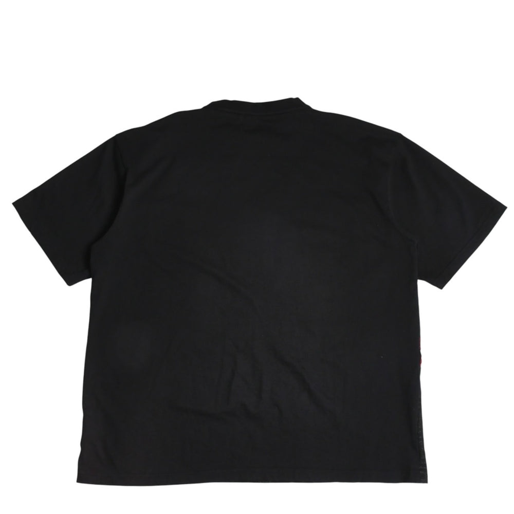 pellepelle ペレペレ 半袖Tシャツ car 刺繍 00s サイズ3XL レッド ブラック コットン 古着 美品 中古 4a005950