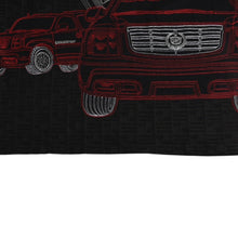画像をギャラリービューアに読み込む, pellepelle ペレペレ 半袖Tシャツ car 刺繍 00s サイズ3XL レッド ブラック コットン 古着 美品 中古 4a005950