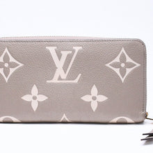 画像をギャラリービューアに読み込む, LOUIS VUITTON ルイヴィトン モノグラム アンプラント ジッピーウォレット ベージュ アイボリー ゴールド金具 長財布 財布 M69794 中古 4a005940