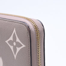 画像をギャラリービューアに読み込む, LOUIS VUITTON ルイヴィトン モノグラム アンプラント ジッピーウォレット ベージュ アイボリー ゴールド金具 長財布 財布 M69794 中古 4a005940