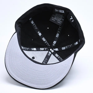 新品未使用 MANNAHATTA NYC マナハッタ NYC FUEGO LOGO NEWERA 59FIFTY サイズ7 3/8(58.7cm) ブラック グリーン ニューヨークヤンキース 中古 4a005964