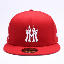 画像をギャラリービューアに読み込む, 新品未使用 MANNAHATTA NYC マナハッタ NYC FUEGO LOGO NEWERA 59FIFTY サイズ7 3/8(58.7cm) レッド ニューヨークヤンキース 中古 4a005966