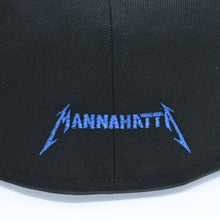 画像をギャラリービューアに読み込む, 新品未使用 MANNAHATTA NYC マナハッタ NYC FUEGO LOGO NEWERA 59FIFTY サイズ7 3/8(58.7cm) ブラック ブルー ニューヨークヤンキース 中古 4a005965