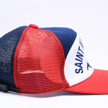 画像をギャラリービューアに読み込む, 新品未使用 SAINT Mxxxxxxx セントマイケル MESH CAP LIFE STYLE ネイビー レッド SM-MK1-0000-077 キャップ 中古 4a005968