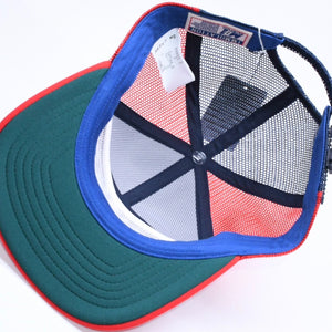 新品未使用 SAINT Mxxxxxxx セントマイケル MESH CAP LIFE STYLE ネイビー レッド SM-MK1-0000-077 キャップ 中古 4a005968