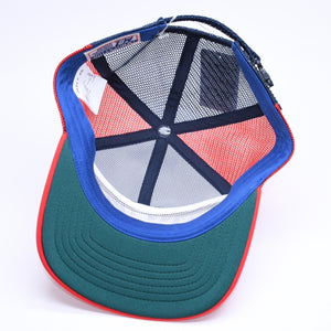 新品未使用 SAINT Mxxxxxxx セントマイケル MESH CAP LIFE STYLE ネイビー レッド SM-MK1-0000-077 キャップ 中古 4a005967