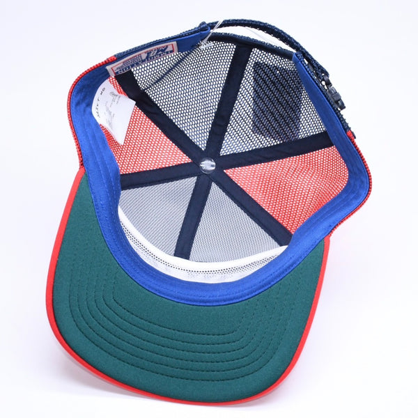 新品未使用 SAINT Mxxxxxxx セントマイケル MESH CAP LIFE STYLE ネイビー レッド SM-MK1-0000-077 キャップ 中古 4a005967