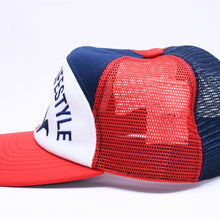 画像をギャラリービューアに読み込む, 新品未使用 SAINT Mxxxxxxx セントマイケル MESH CAP LIFE STYLE ネイビー レッド SM-MK1-0000-077 キャップ 中古 4a005969