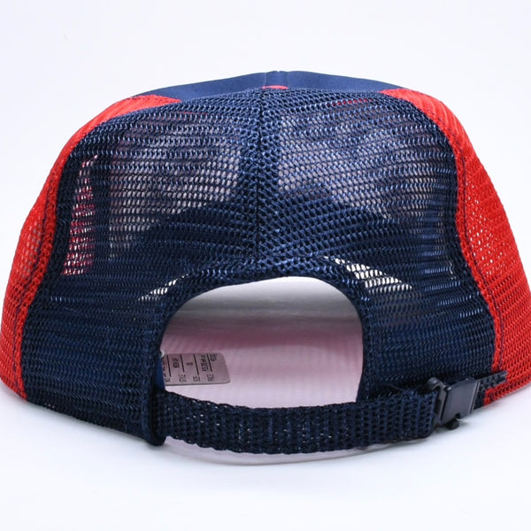 新品未使用 SAINT Mxxxxxxx セントマイケル MESH CAP LIFE STYLE ネイビー レッド SM-MK1-0000-077 キャップ 中古 4a005969