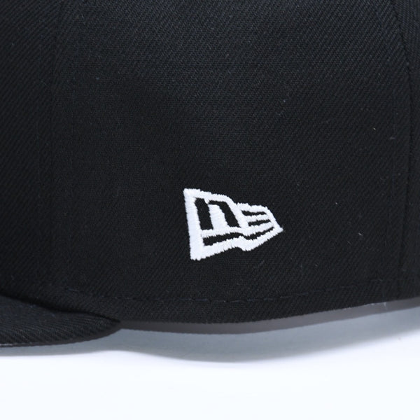 新品未使用 MANNAHATTA NYC マナハッタ NYC FUEGO LOGO NEWERA 59FIFTY サイズ7 3/8(58.7cm) ブラック グリーン ニューヨークヤンキース 中古 4a005964