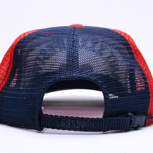 画像をギャラリービューアに読み込む, 新品未使用 SAINT Mxxxxxxx セントマイケル MESH CAP LIFE STYLE ネイビー レッド SM-MK1-0000-077 キャップ 中古 4a005970