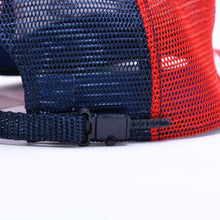 画像をギャラリービューアに読み込む, 新品未使用 SAINT Mxxxxxxx セントマイケル MESH CAP LIFE STYLE ネイビー レッド SM-MK1-0000-077 キャップ 中古 4a005970