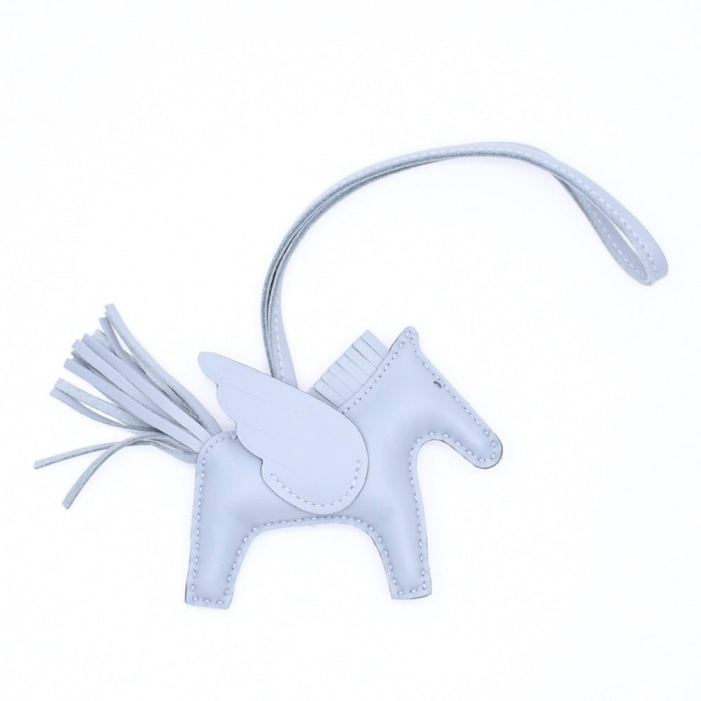 新品同様品 HERMES エルメス ロデオチャーム PM バッグチャーム アニョーミロ K刻印 グリパンタンカラー 中古 4a005971