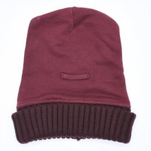 Load the image into the gallery viewer. 新品未使用 JEAN PAUL GAULTIER HOMME ジャンポール ゴルチエ オム クロスビジュービーニー 560-5-03-560-0 ブラウン ボルドー 48サイズ シルバー金具 中古 4a005961