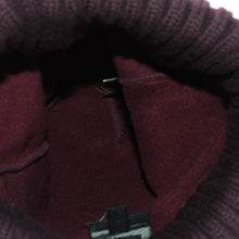 Load the image into the gallery viewer. 新品未使用 JEAN PAUL GAULTIER HOMME ジャンポール ゴルチエ オム クロスビジュービーニー 560-5-03-560-0 ブラウン ボルドー 48サイズ シルバー金具 中古 4a005961