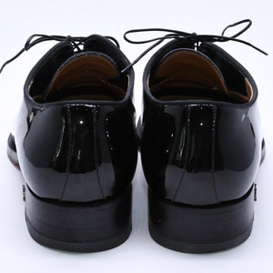 Christian Louboutin クリスチャンルブタン ドレスシューズ Chambeliss シャンブリス パテントレザー オックスフォード 靴 ブラック サイズ43 美品 中古 4a006032