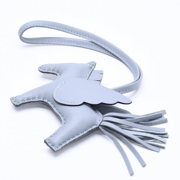 新品同様品 HERMES エルメス ロデオチャーム PM バッグチャーム アニョーミロ K刻印 グリパンタンカラー 中古 4a005971