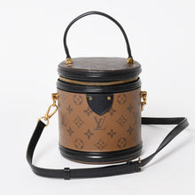 画像をギャラリービューアに読み込む, 極美品 LOUIS VUITTON ルイヴィトン カンヌ ショルダーバッグ M43986 モノグラムリバース ブラウン ブラック 中古 4a005978
