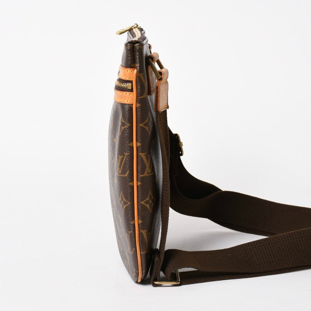 極美品 LOUIS VUITTON ルイヴィトン ポシェット ボスフォール ショルダーバッグ M40044 モノグラムキャンバス MI0056 ブラウン ゴールド金具 中古 4a005822