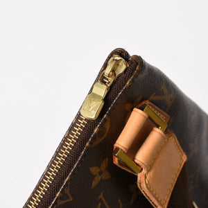 極美品 LOUIS VUITTON ルイヴィトン ポシェット ボスフォール ショルダーバッグ M40044 モノグラムキャンバス MI0056 ブラウン ゴールド金具 中古 4a005822