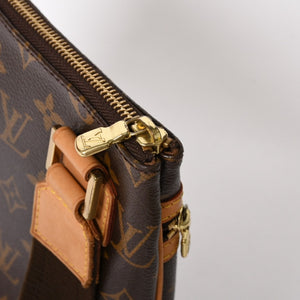 極美品 LOUIS VUITTON ルイヴィトン ポシェット ボスフォール ショルダーバッグ M40044 モノグラムキャンバス MI0056 ブラウン ゴールド金具 中古 4a005822