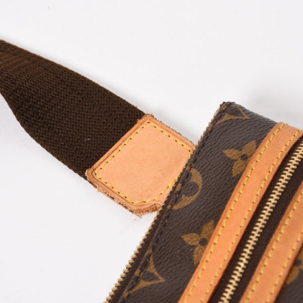 極美品 LOUIS VUITTON ルイヴィトン ポシェット ボスフォール ショルダーバッグ M40044 モノグラムキャンバス MI0056 ブラウン ゴールド金具 中古 4a005822