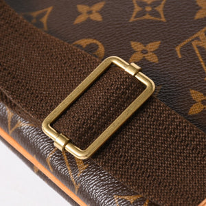 極美品 LOUIS VUITTON ルイヴィトン ポシェット ボスフォール ショルダーバッグ M40044 モノグラムキャンバス MI0056 ブラウン ゴールド金具 中古 4a005822