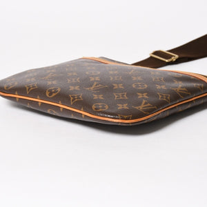 極美品 LOUIS VUITTON ルイヴィトン ポシェット ボスフォール ショルダーバッグ M40044 モノグラムキャンバス MI0056 ブラウン ゴールド金具 中古 4a005822