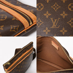 極美品 LOUIS VUITTON ルイヴィトン ポシェット ボスフォール ショルダーバッグ M40044 モノグラムキャンバス MI0056 ブラウン ゴールド金具 中古 4a005822