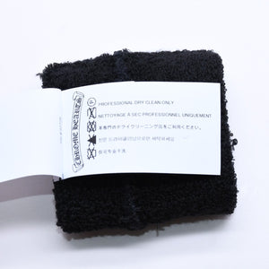 新品未使用 CHROME HEARTS クロムハーツ SWEATBAND WRIST スウェットバンド リストバンド ONE SIZE CHクロスパッチ ハラコ ゼブラ 中古 4a005982