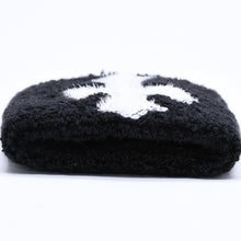 画像をギャラリービューアに読み込む, 新品未使用 CHROME HEARTS クロムハーツ SWEATBAND WRIST スウェットバンド リストバンド ONE SIZE CHクロスパッチ ハラコ ゼブラ 中古 4a005984