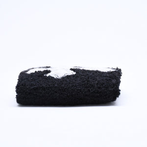 新品未使用 CHROME HEARTS クロムハーツ SWEATBAND WRIST スウェットバンド リストバンド ONE SIZE CHクロスパッチ ハラコ ゼブラ 中古 4a005984