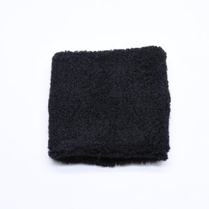 新品未使用 CHROME HEARTS クロムハーツ SWEATBAND WRIST スウェットバンド リストバンド ONE SIZE CHクロスパッチ ハラコ ゼブラ 中古 4a005984
