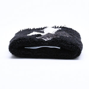 新品未使用 CHROME HEARTS クロムハーツ SWEATBAND WRIST スウェットバンド リストバンド ONE SIZE CHクロスパッチ ハラコ ゼブラ 中古 4a005982