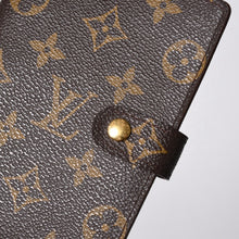 画像をギャラリービューアに読み込む, 極美品 LOUIS VUITTON ルイヴィトン 手帳ケース アジェンダPM モノグラム R20005 ブラウン 中古 4a006063