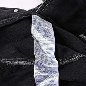 新品同様 MAISON MARGIELA メゾンマルジェラ ブラック ペンキ 飛沫模様 デニムジャケット S51AM0475 S30842 ブラック サイズ48 中古 4a006129