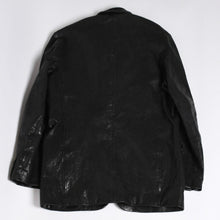 画像をギャラリービューアに読み込む, 極美品 YOHJI YAMAMOTO ヨウジヤマモト ISAMU KATAYAMA BACKLASH 2026SS 3ボタン テーラードジャケット HK-J96-700 レザー サイズ4 中古 4a006127