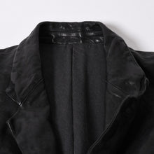 画像をギャラリービューアに読み込む, 極美品 YOHJI YAMAMOTO ヨウジヤマモト ISAMU KATAYAMA BACKLASH 2026SS 3ボタン テーラードジャケット HK-J96-700 レザー サイズ4 中古 4a006127