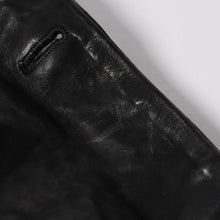 画像をギャラリービューアに読み込む, 極美品 YOHJI YAMAMOTO ヨウジヤマモト ISAMU KATAYAMA BACKLASH 2026SS 3ボタン テーラードジャケット HK-J96-700 レザー サイズ4 中古 4a006127