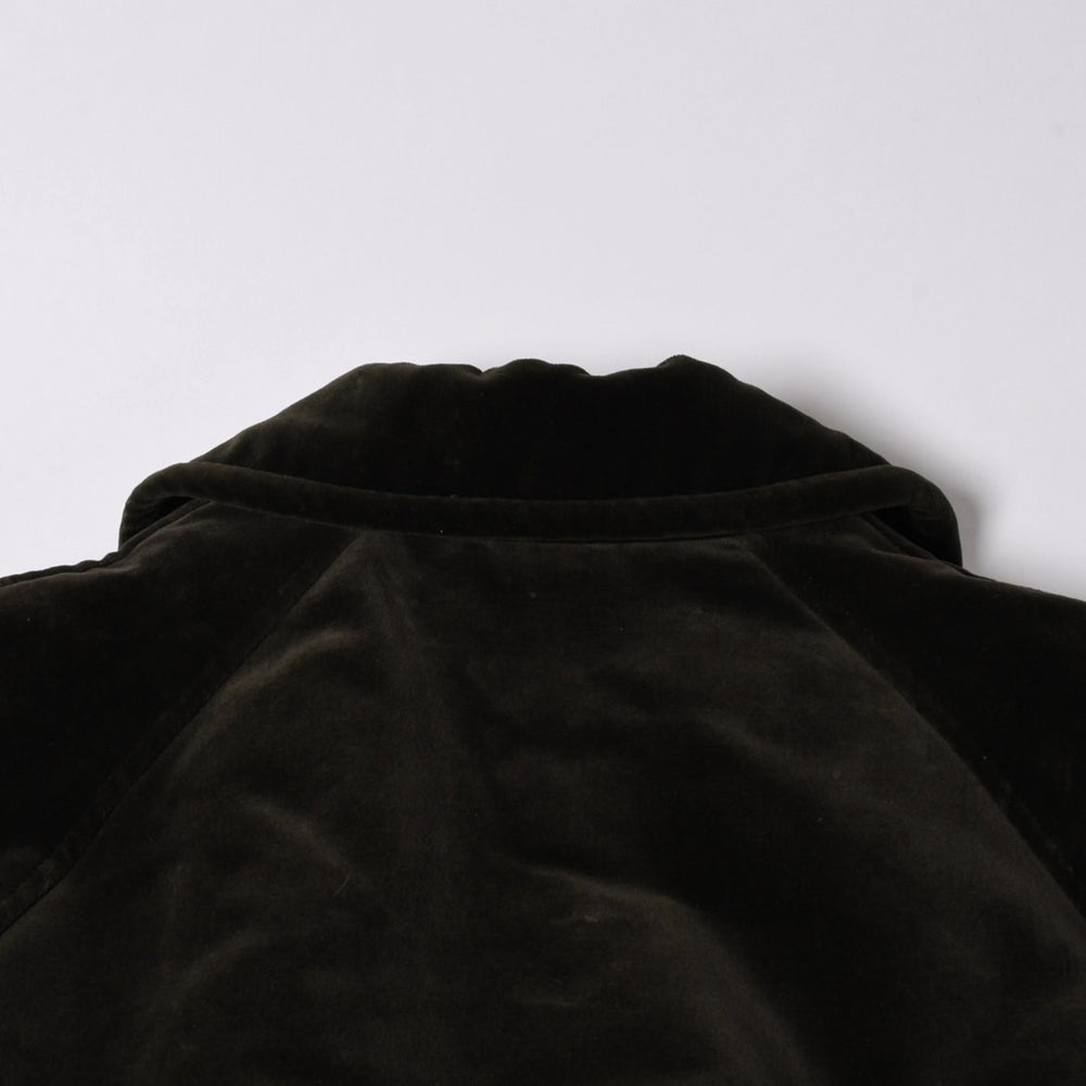 Very Good Condition Christian Dior SPORTS Christian Dior Sports Velor Jacket Olive Green Brown Used 4a006009