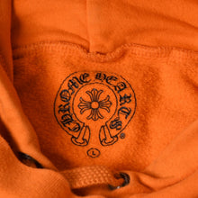 画像をギャラリービューアに読み込む, CHROME HEARTS クロムハーツ × OFF-WHITE オフホワイト 2018 プルオーバーフーディー サイズL ヴァージル アブロー 美品 中古 4a005929