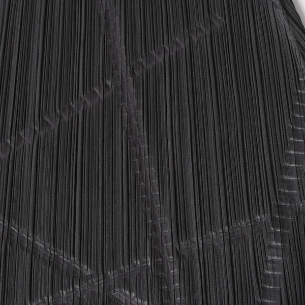 極美品 PLEATS PLEASE ISSEY MIYAKE プリーツプリーズ イッセイミヤケ タンクトップ プリーツ加工 サイズ3 ポリエステル カーキ 中古 4a006007