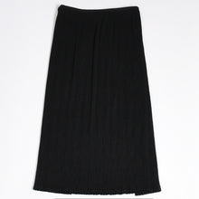 画像をギャラリービューアに読み込む, 極美品 PLEATS PLEASE ISSEY MIYAKE プリーツプリーズ イッセイミヤケ ロングスカート プリーツ加工 サイズ1 ポリエステル ブラック 中古 4a006016