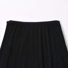 画像をギャラリービューアに読み込む, 極美品 PLEATS PLEASE ISSEY MIYAKE プリーツプリーズ イッセイミヤケ ロングスカート プリーツ加工 サイズ1 ポリエステル ブラック 中古 4a006016