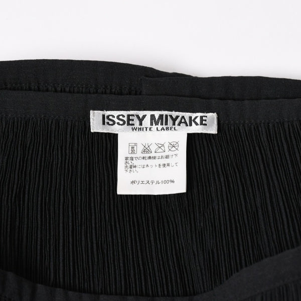 極美品 PLEATS PLEASE ISSEY MIYAKE プリーツプリーズ イッセイミヤケ ロングスカート プリーツ加工 サイズ1 ポリエステル ブラック 中古 4a006016
