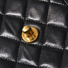 画像をギャラリービューアに読み込む, CHANEL シャネル ミニマトラッセ Sフラップ Sチェーンショルダーバッグ 1番台 パリ限定 ココマーク ラムスキン ブラック ゴールド/シルバー金具 美品 中古 4a006024