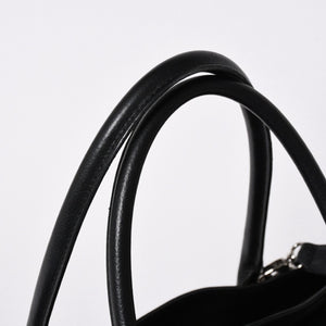 CHANEL シャネル エグゼクティブトート ミディアム トートバッグ A15206 12番台 ココマーク キャビアスキン ブラック 美品 中古 4a005933