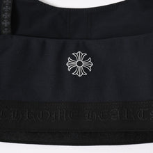 画像をギャラリービューアに読み込む, 新品未使用 CHROME HEARTS クロムハーツ キャミソール ブラトップ U.S.A製 ナイロン ポリウレタン ブラック サイズS 中古 4a005915